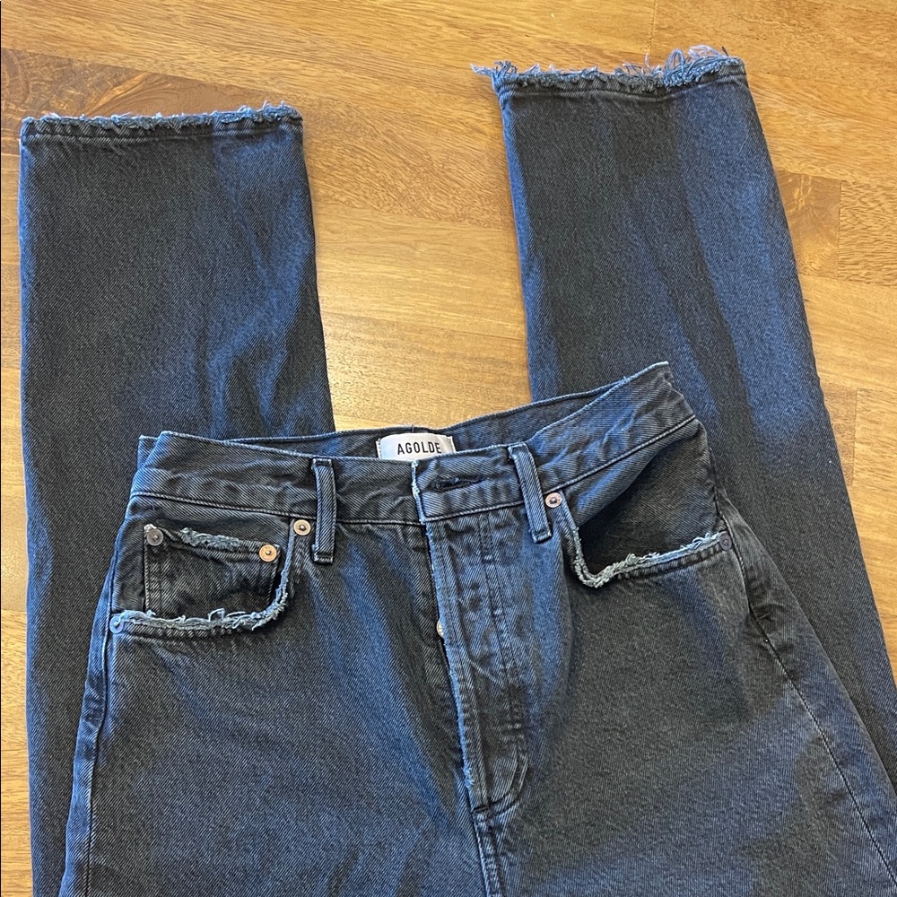 Agolde LIKE NEW black denim jeans